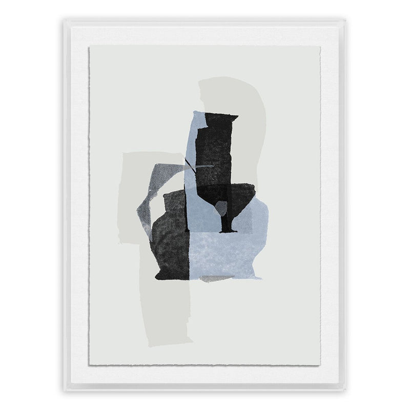 Monoprint 2 by Fox Studios - Clear Acrylic Shadow Box