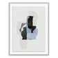 Monoprint 2 by Fox Studios - Light Smoke Grey Acrylic Shadow Box