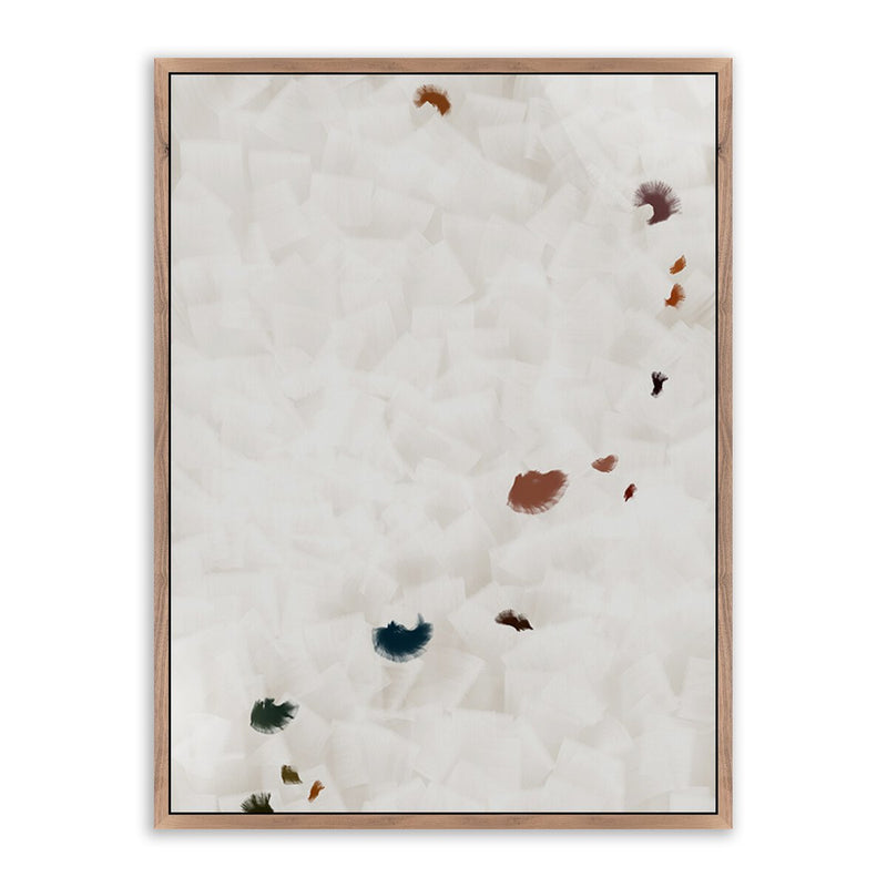 In Flight No 15 by Patricia Vargas - Rustic Walnut Floater