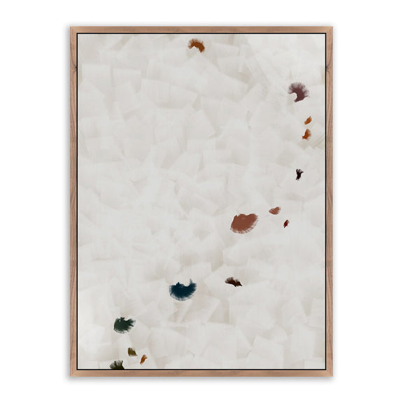 In Flight No 15 by Patricia Vargas - Rustic Walnut Floater