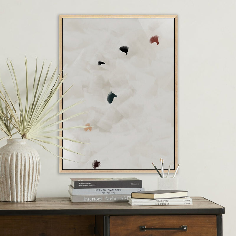 In Flight No 8 by Patricia Vargas - White Oak Floater