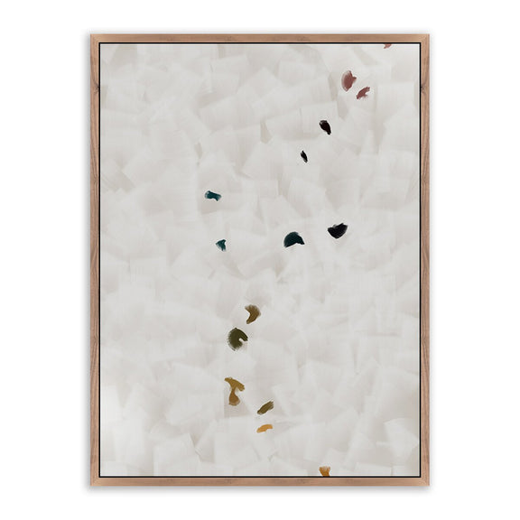 In Flight No 2 by Patricia Vargas - Rustic Walnut Floater
