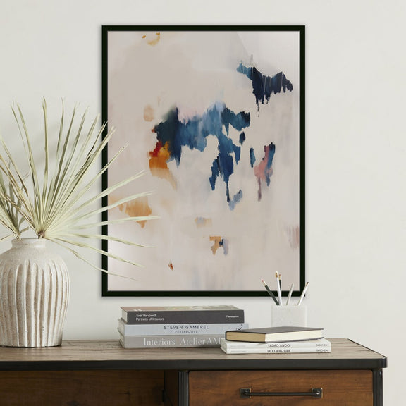 Unfolding No 3 by Patricia Vargas - Black Maple Floater