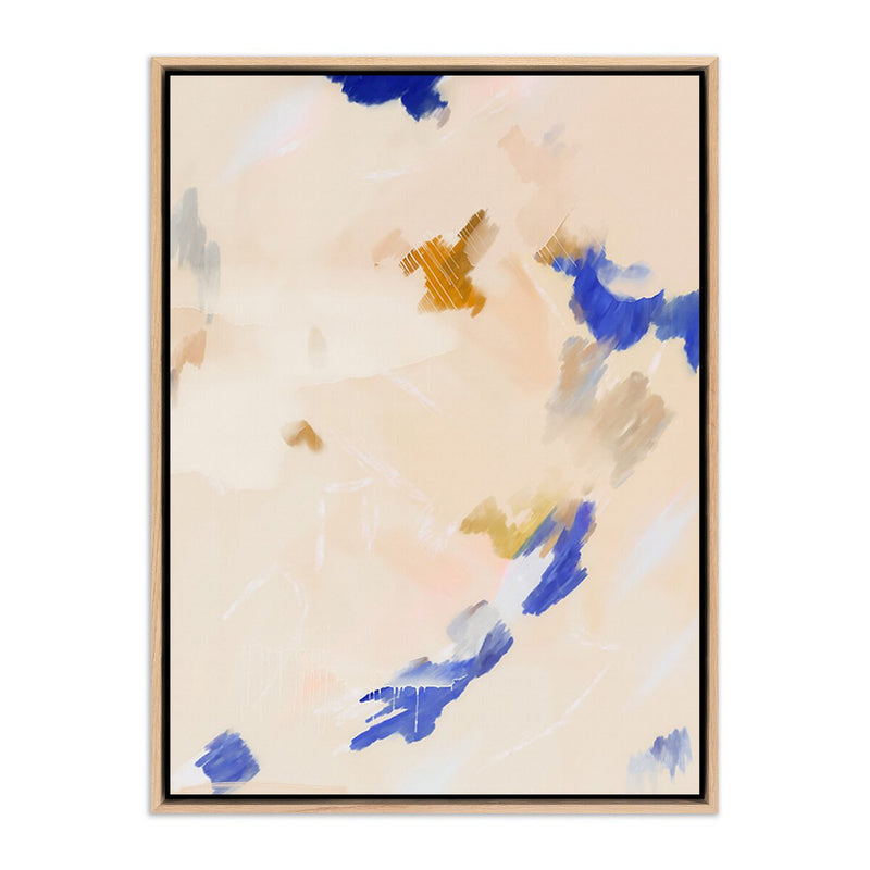Unfolding No 2 by Patricia Vargas - White Oak Floater
