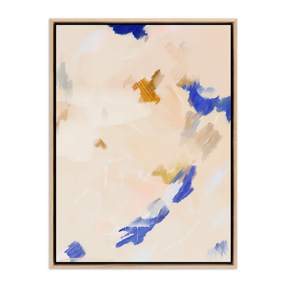 Unfolding No 2 by Patricia Vargas - White Oak Floater