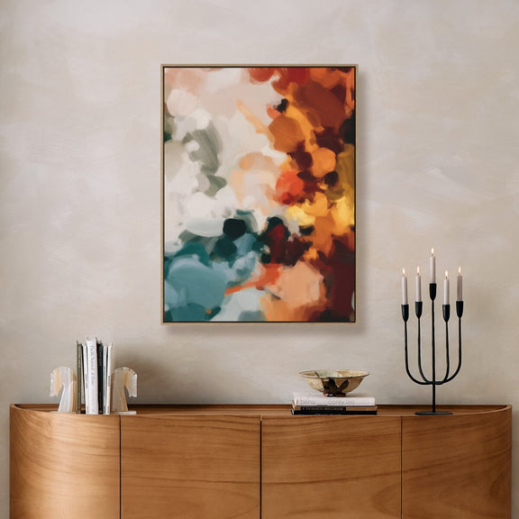Ember by Patricia Vargas - White Oak Floater