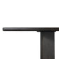 Castro Dining Table - Dark Espresso Reclaimed French Oak