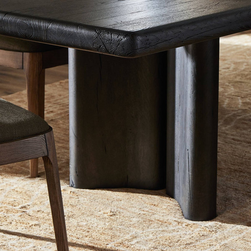 Castro Dining Table - Dark Espresso Reclaimed French Oak