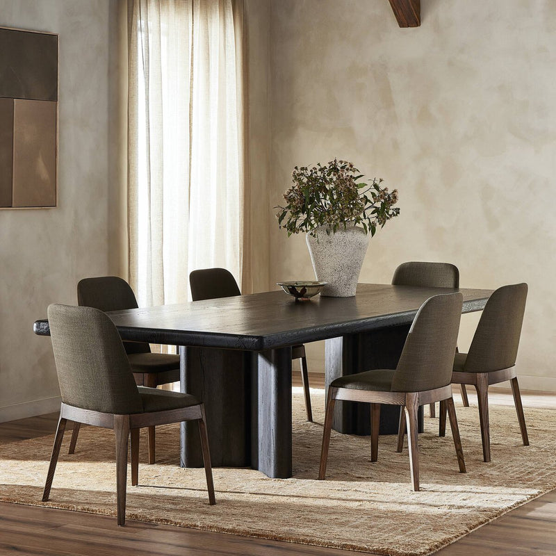 Castro Dining Table - Dark Espresso Reclaimed French Oak