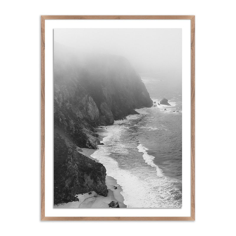 Escape/Big Sur, Ca by Wesley and Emma Teague - Rustic Walnut