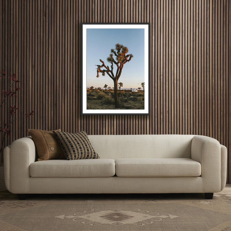 Camp Sunrise/Joshua Tree by Wesley and Emma Teague — Black 2.5 Maple