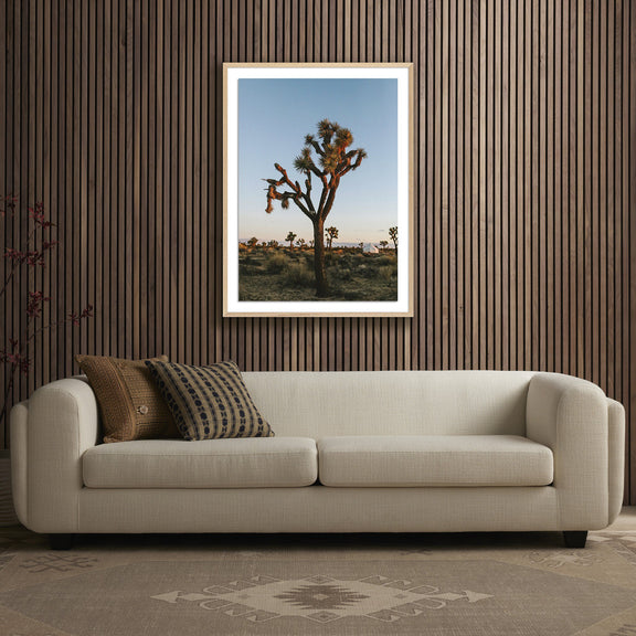Camp Sunrise/Joshua Tree by Wesley and Emma Teague — Vertical Grain 2.5 White Oak