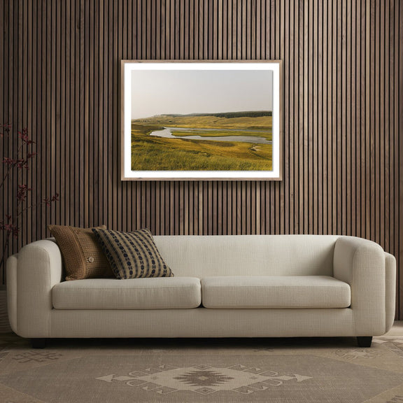 Where The Buffalo Roam by Wesley and Emma Teague - Rustic Walnut
