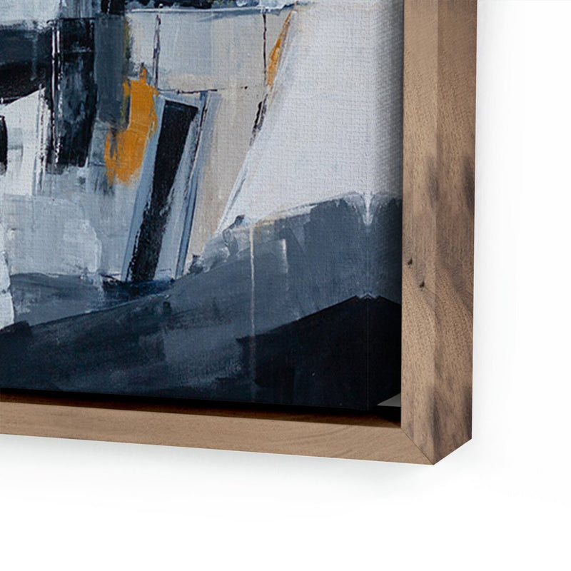 To Be Free by Melanie Biehle - Rustic Walnut Floater