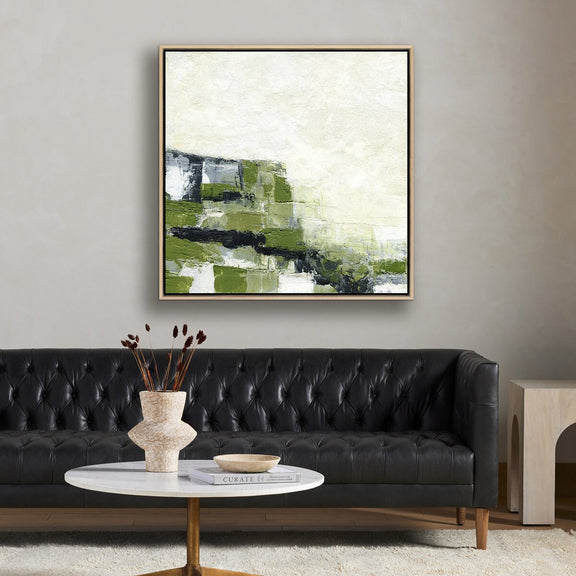 Envision Green by Melanie Biehle - White Oak Floater