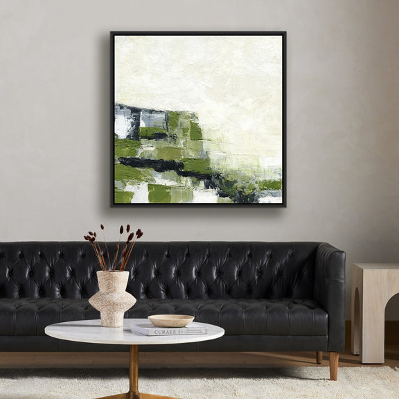 Envision Green by Melanie Biehle - Black Maple Floater