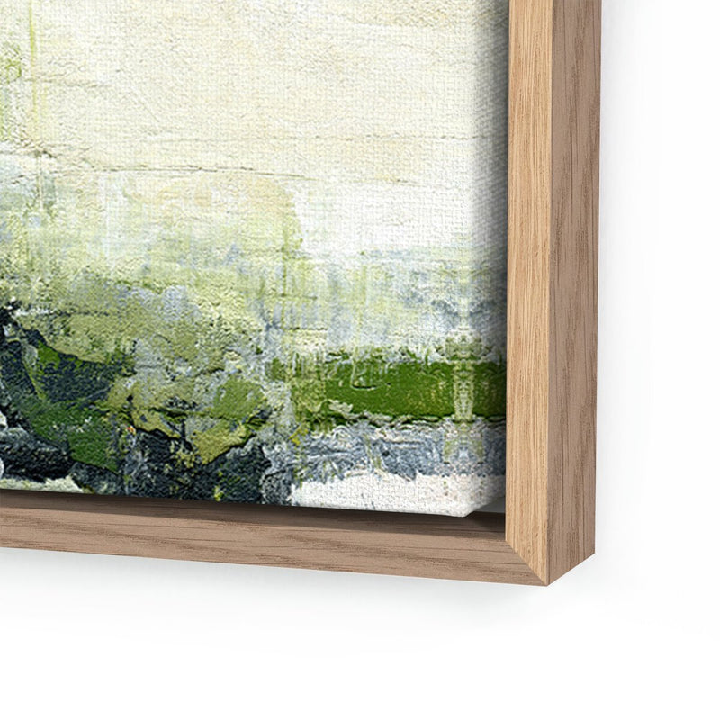 Envision Green by Melanie Biehle - White Oak Floater
