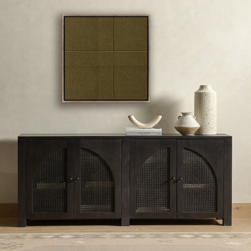 Wwii by Karen Covey - Rustic Walnut Floater