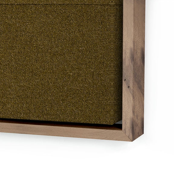 Wwii by Karen Covey - Rustic Walnut Floater