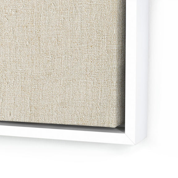 Beige No. 1 by Karen Covey - White Maple Floater