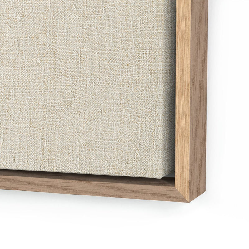 Beige No. 1 by Karen Covey - White Oak Floater