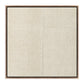 Beige No. 1 by Karen Covey - Rustic Walnut Floater