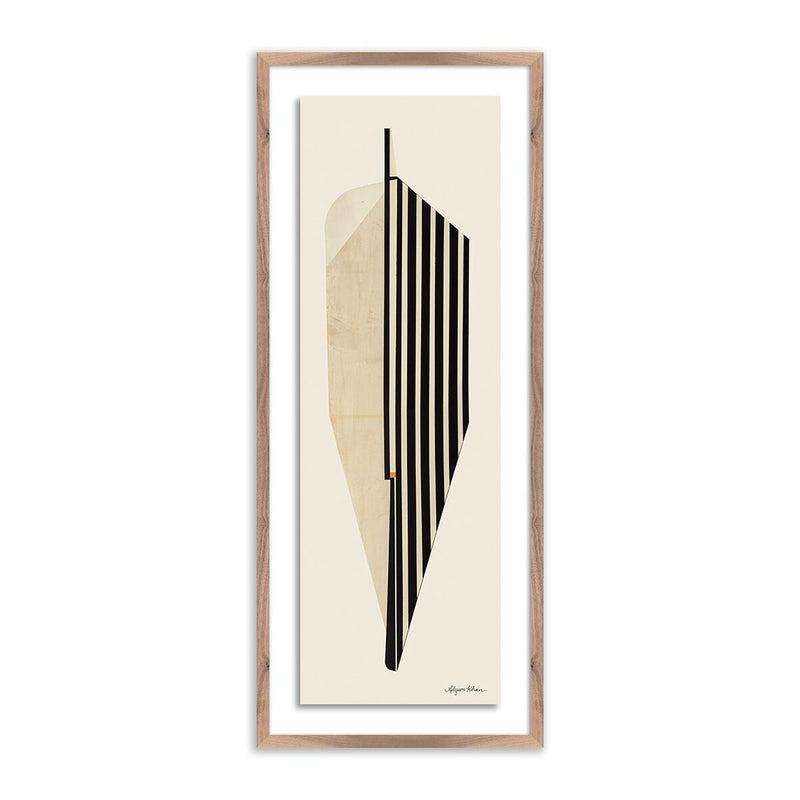 Leaf by Alyson Khan - Rustic Walnut