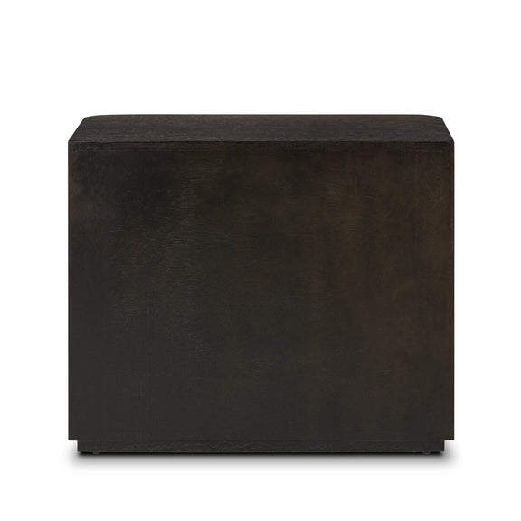 Stenson 3 Drawer Nightstand - Dark Tamo Ash Veneer