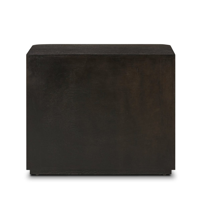 Stenson 3 Drawer Nightstand - Dark Tamo Ash Veneer