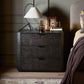 Stenson 3 Drawer Nightstand - Dark Tamo Ash Veneer