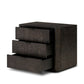 Stenson 3 Drawer Nightstand - Dark Tamo Ash Veneer