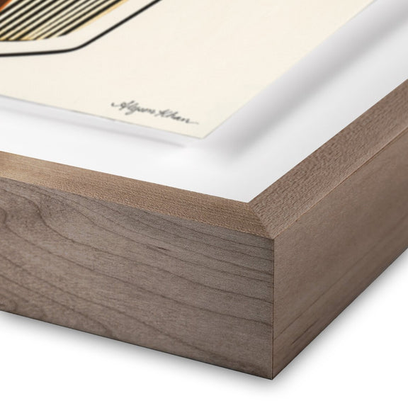 Mining Operation by Alyson Khan - Rustic Walnut