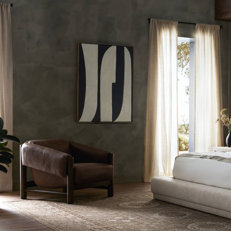 Grecco I by Jess Engle - Rustic Walnut