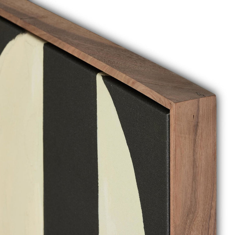 Grecco Diptych by Jess Engle - Rustic Walnut