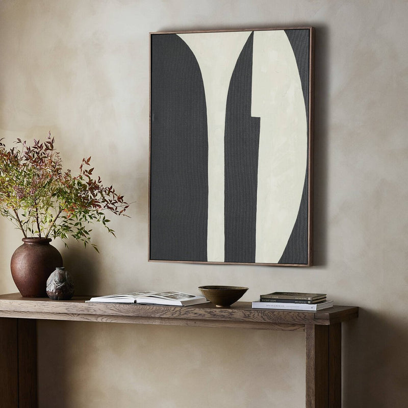 Grecco Diptych by Jess Engle - Rustic Walnut