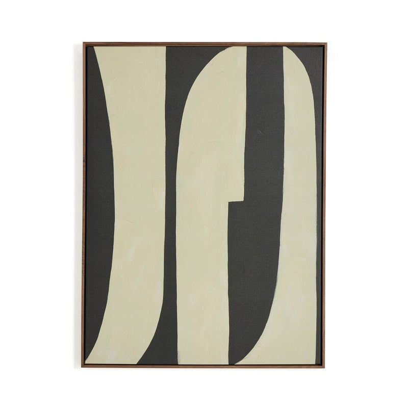 Grecco Diptych by Jess Engle - Rustic Walnut