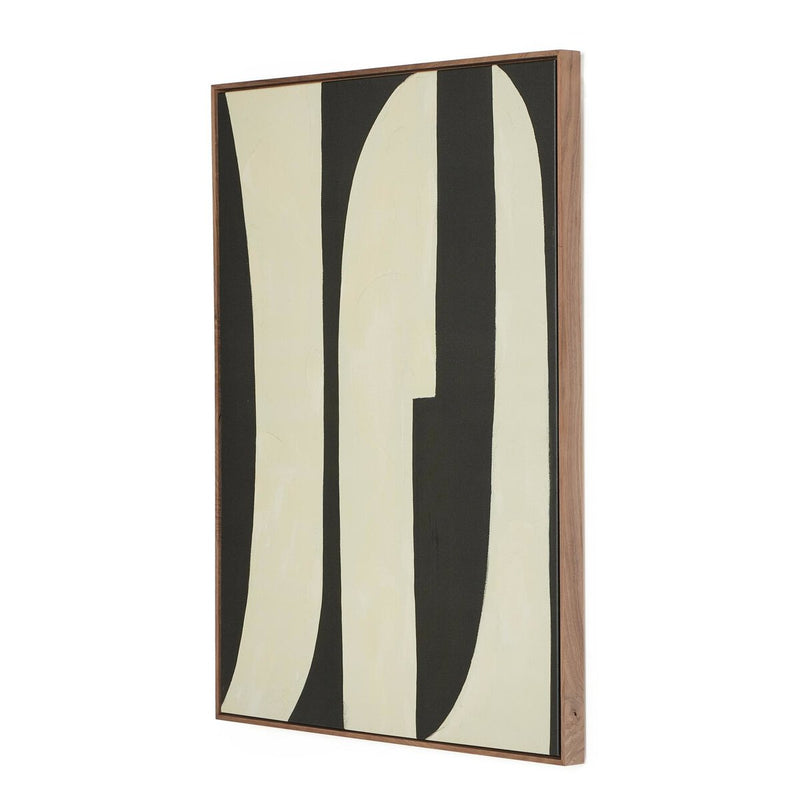 Grecco Diptych by Jess Engle - Rustic Walnut