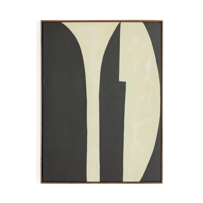 Grecco Diptych by Jess Engle - Rustic Walnut