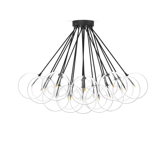 Cloud Chandelier - Black Gunmetal