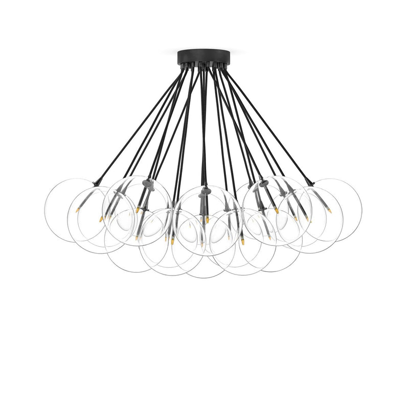 Cloud Chandelier - Black Gunmetal