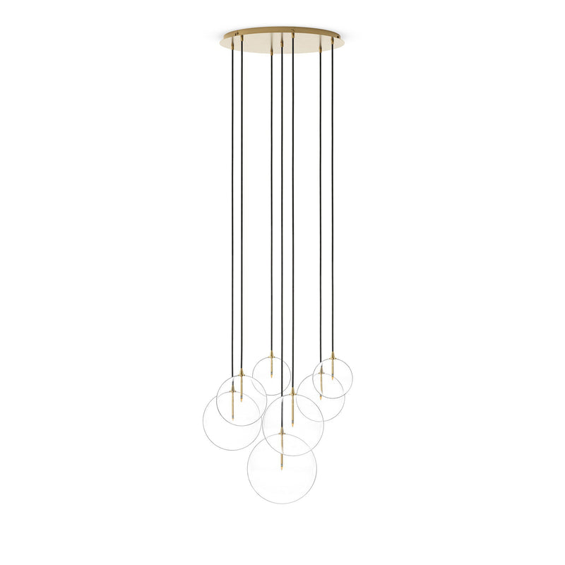 Cluster 7 Mix Chandelier