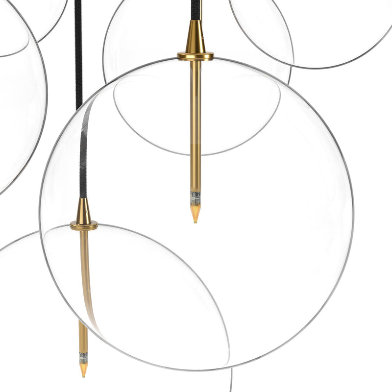 Cluster 7 Mix Chandelier