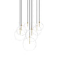 Cluster 7 Mix Chandelier