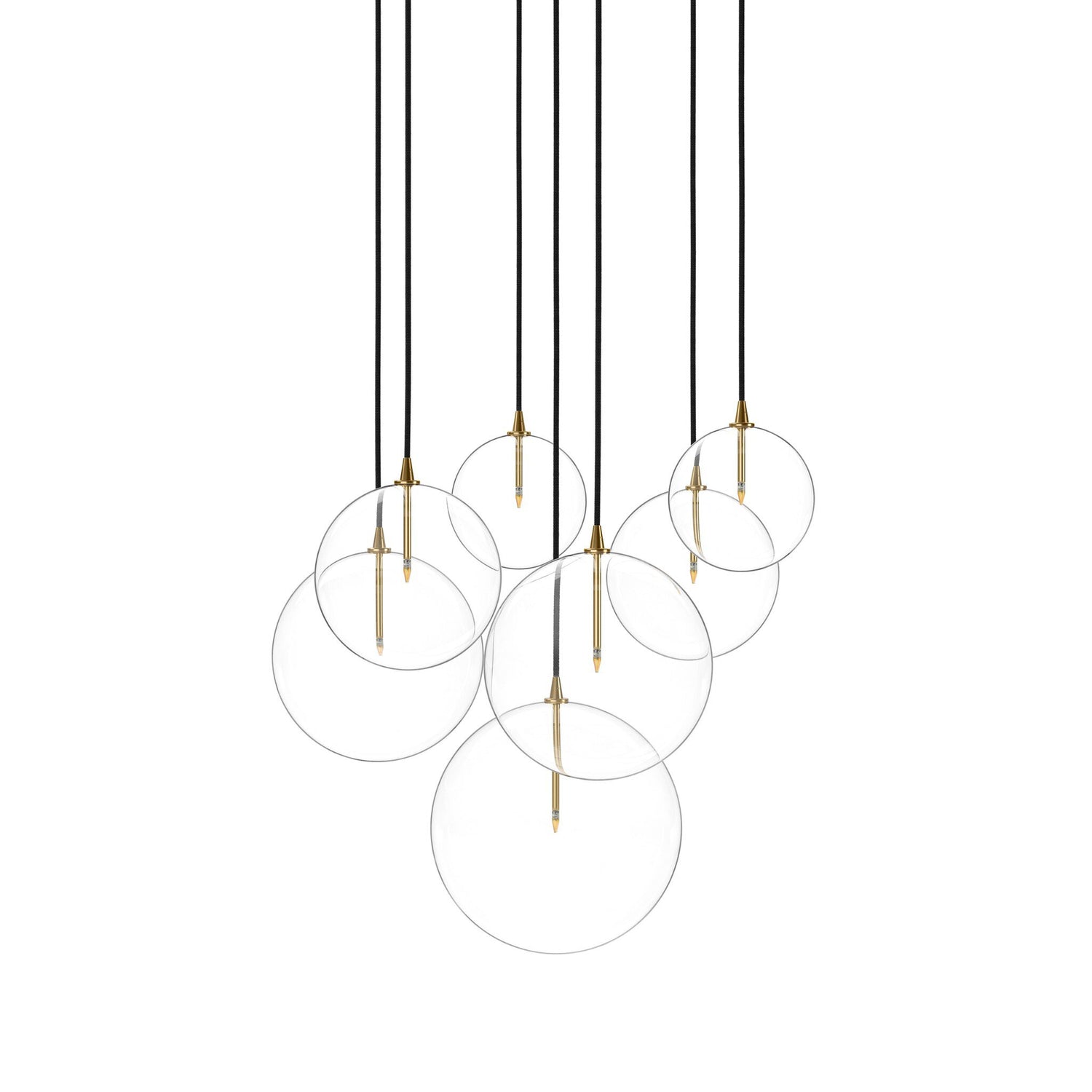 Cluster 7 Mix Chandelier