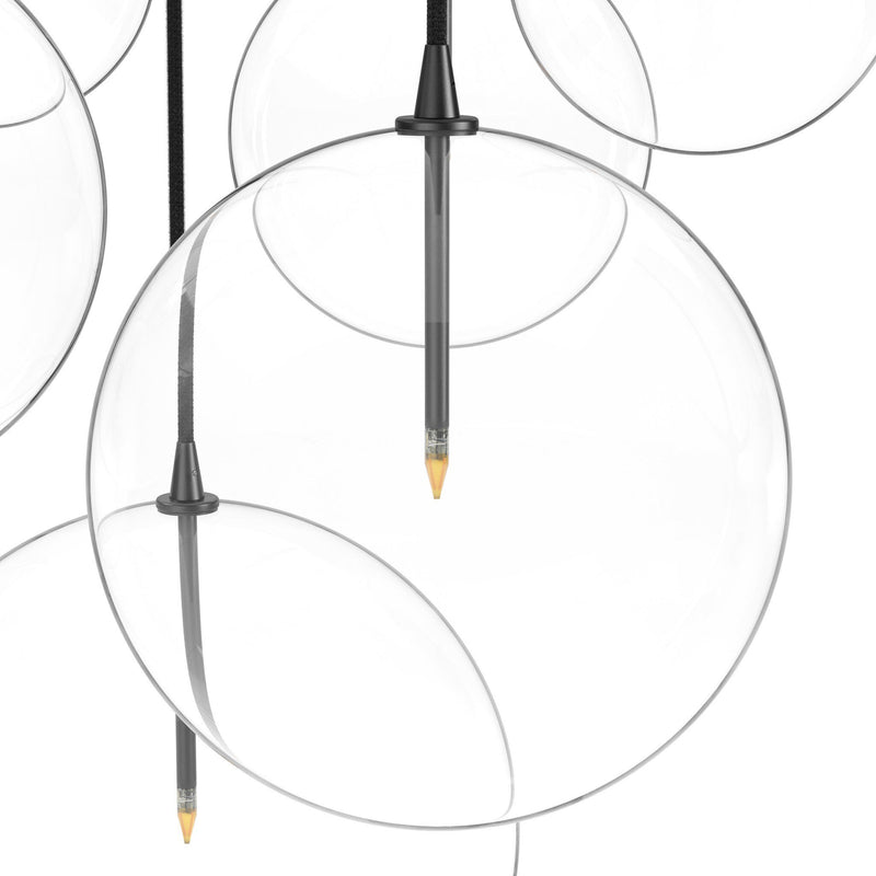 Cluster 7 Mix Chandelier