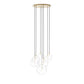 Cluster 7 Mix Chandelier