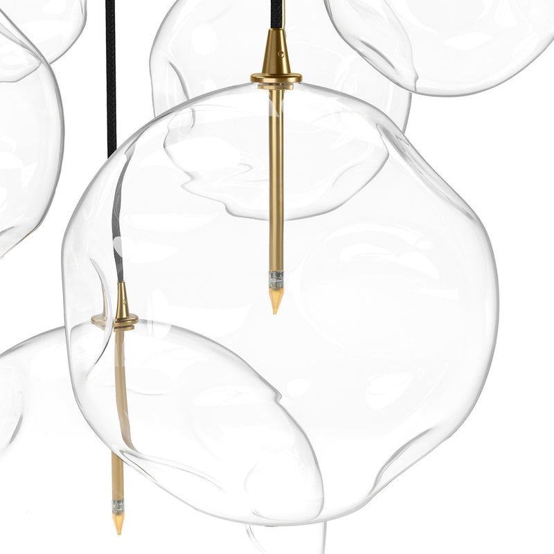 Cluster 7 Mix Chandelier