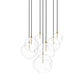 Cluster 7 Mix Chandelier
