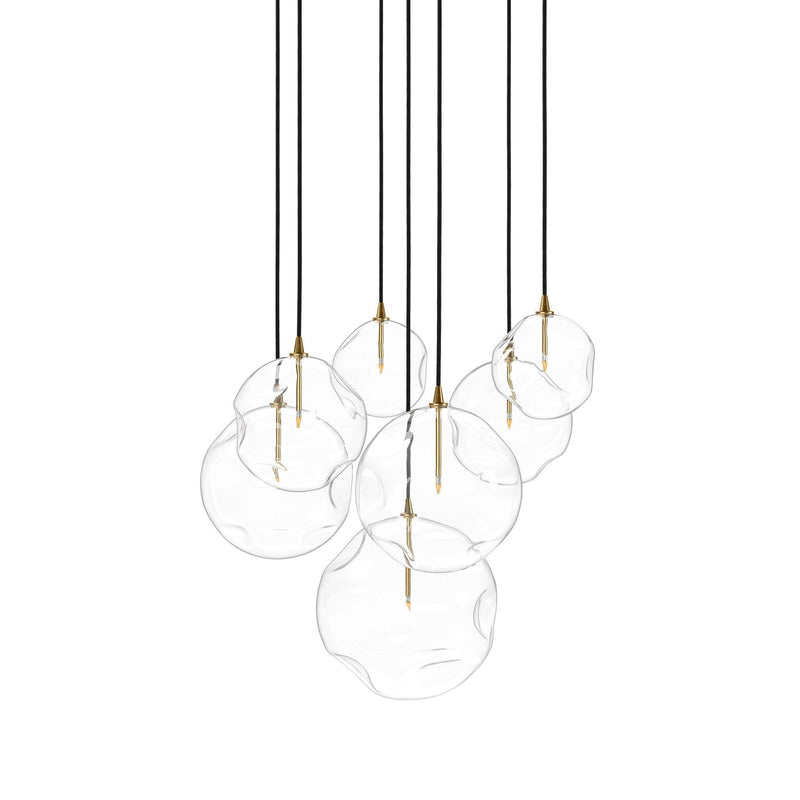Cluster 7 Mix Chandelier
