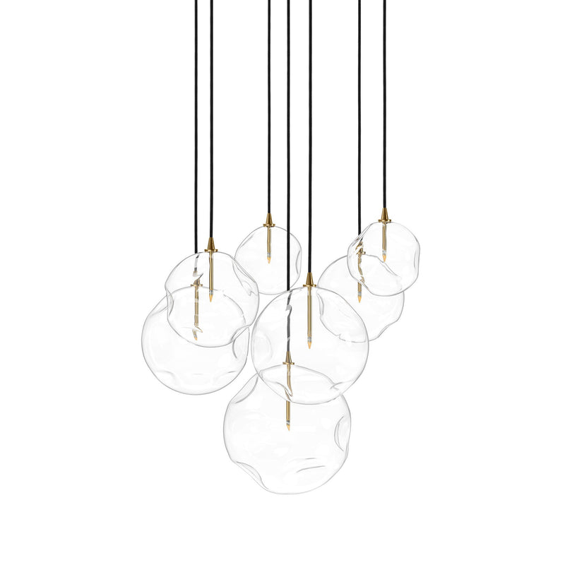 Cluster 7 Mix Chandelier